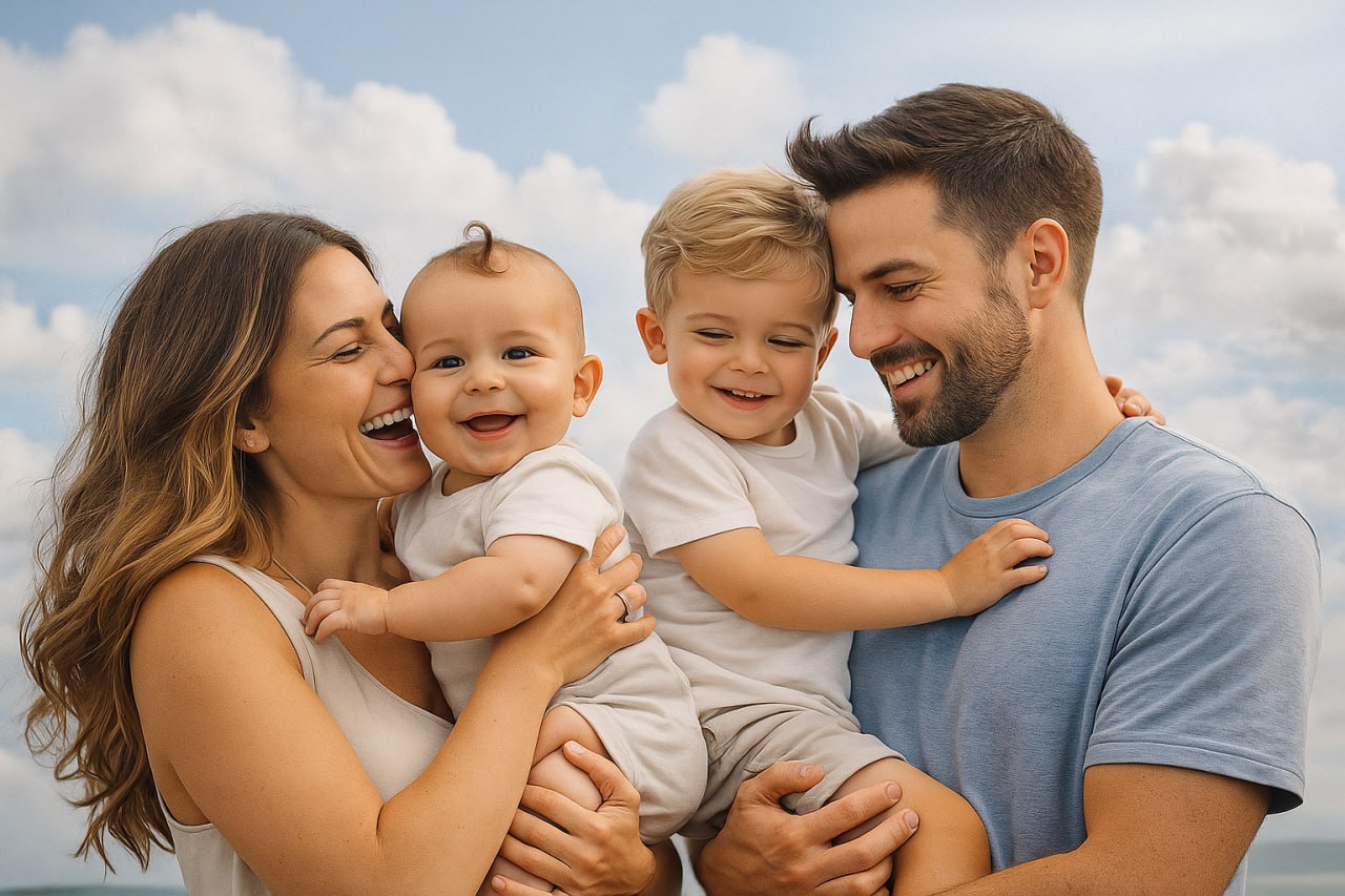 Image poussette / famille